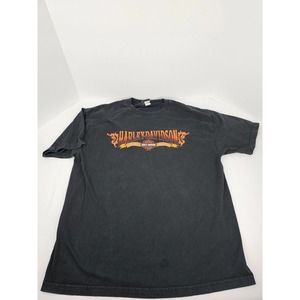 Harley-Davidson Powder Keg Mason, Ohio T-Shirt XL Black Pre-owned